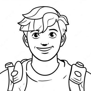 Fortnite Midas Coloring Page 36613-29295