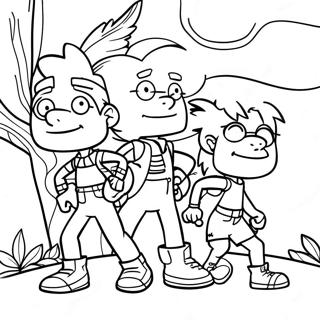 Wild Thornberrys Coloring Pages