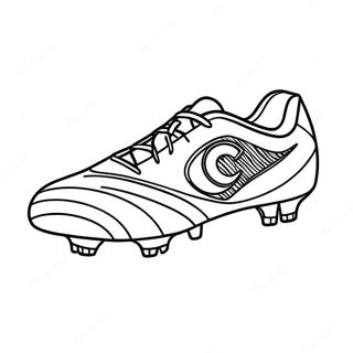 Soccer Shoe Coloring Page 36683-29354