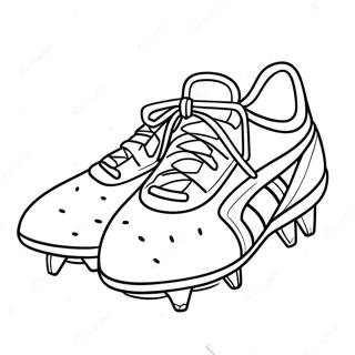 Soccer Shoe Coloring Page 36683-29355