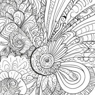 Abstract Relaxation Patterns Coloring Page 36723-29387