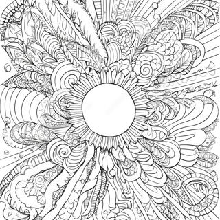 Intricate Abstract Shapes Coloring Page 36724-29390