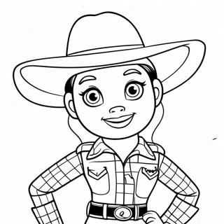 Jessie Toy Story Coloring Page 36733-29395