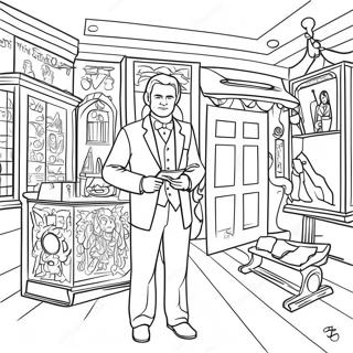 Xavier Riddle And The Secret Museum Coloring Pages