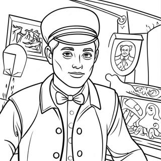 Xavier Riddle And The Secret Museum Coloring Page 36743-29404