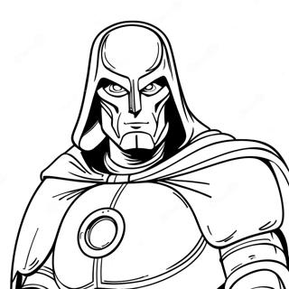 Dr Doom Coloring Page 36783-29433