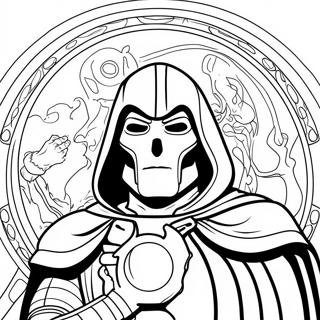 Dr Doom Coloring Page 36783-29436