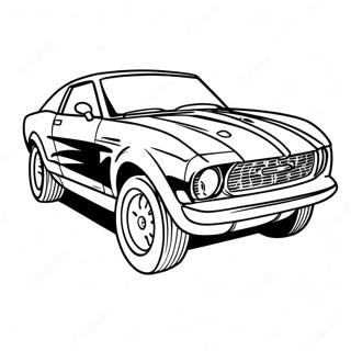 Fast Derby Car Coloring Page 36804-29454