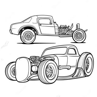 Fast Derby Car Coloring Page 36804-29456