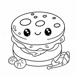 Cute Toca Boca Crumpets Coloring Page 36814-29464