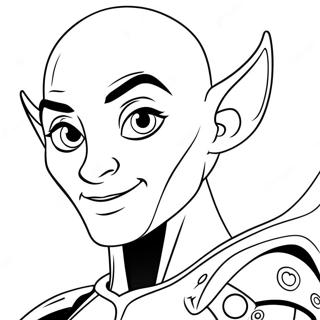 Megamind Coloring Pages