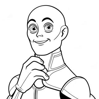 Megamind Coloring Page 36843-29483