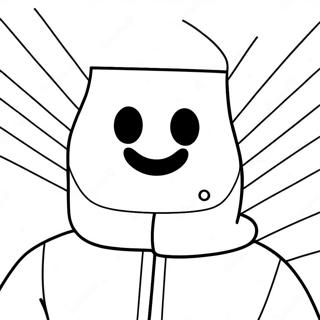 Marshmello Coloring Page 36853-29490