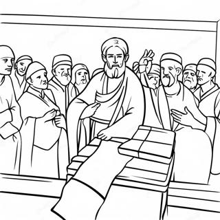 Leviticus Chapter Illustrations Coloring Page 36864-29503