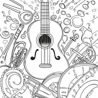 Instrument Coloring Pages