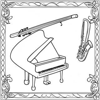 Instrument Coloring Page 3686-2986