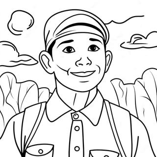 Adventurous Missionary Coloring Page 36874-29509