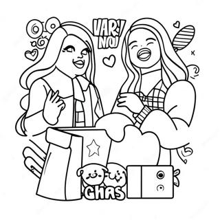 Mean Girls Iconic Quotes Coloring Page 36884-29522