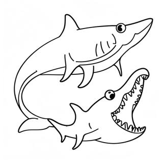 Goblin Shark Coloring Page 36893-29518