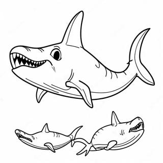 Goblin Shark Coloring Page 36893-29520