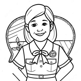 Girl Scout Law Coloring Pages