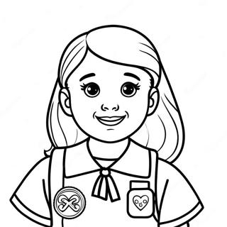 Girl Scout Law Coloring Page 36913-29536