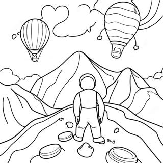 Oh The Places You Ll Go Adventure Coloring Page 36933-29550