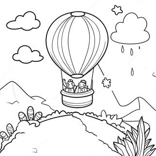 Oh The Places You Ll Go Adventure Coloring Page 36933-29551