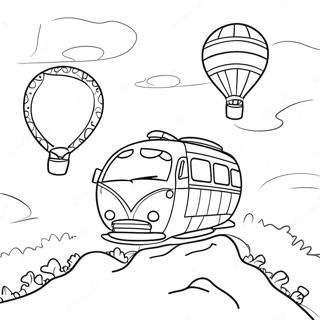 Oh The Places You Ll Go Adventure Coloring Page 36933-29552