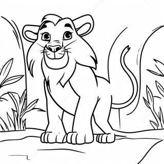 Lion King 2 Coloring Pages