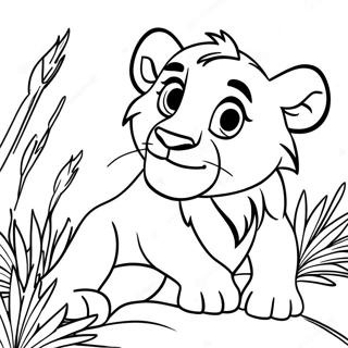 Lion King 2 Coloring Page 36943-29570