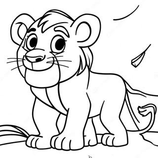 Lion King 2 Coloring Page 36943-29572