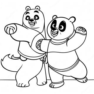 Kung Fu Panda 3 Coloring Page 36953-29564