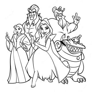 Disney Villains Coloring Page 3696-2991