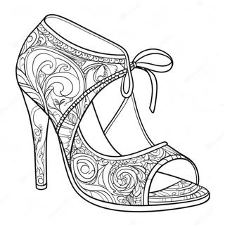 Heels Coloring Page 36993-29599