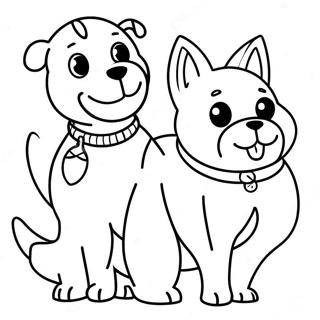 Super Pets Coloring Pages