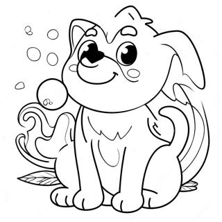 Adventurous Super Pets Coloring Page 37014-29619