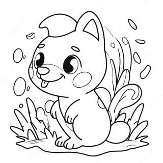 Adventurous Super Pets Coloring Page 37014-29620