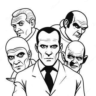 Universal Monsters Coloring Pages