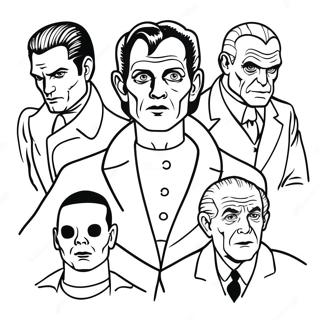 Universal Monsters Coloring Page 37023-29624