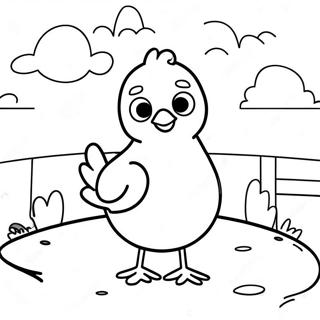 Where S Chicky Coloring Page 37033-29634