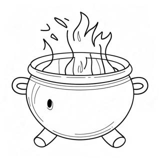 Classic Cauldron Coloring Page 37053-29650