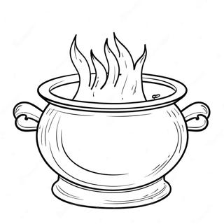 Classic Cauldron Coloring Page 37053-29651