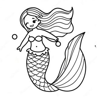 Mermaid Tail Coloring Page 37123-29702