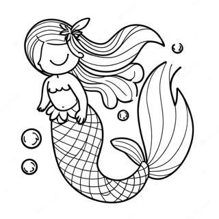 Mermaid Tail Coloring Page 37123-29703