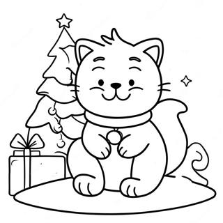 Garfield Christmas Coloring Page 37143-29720