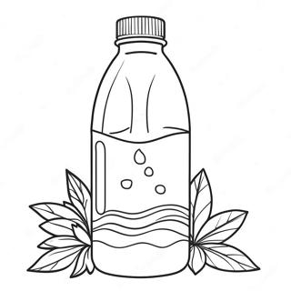 Water Bottle Coloring Page 37153-29723