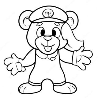 Mascot Coloring Page 37173-29742