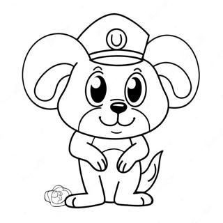 Mascot Coloring Page 37173-29743