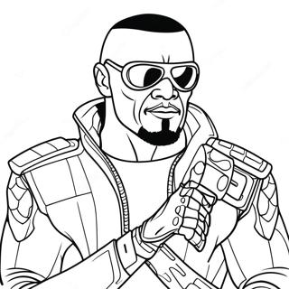 Nick Fury Coloring Page 37193-29756